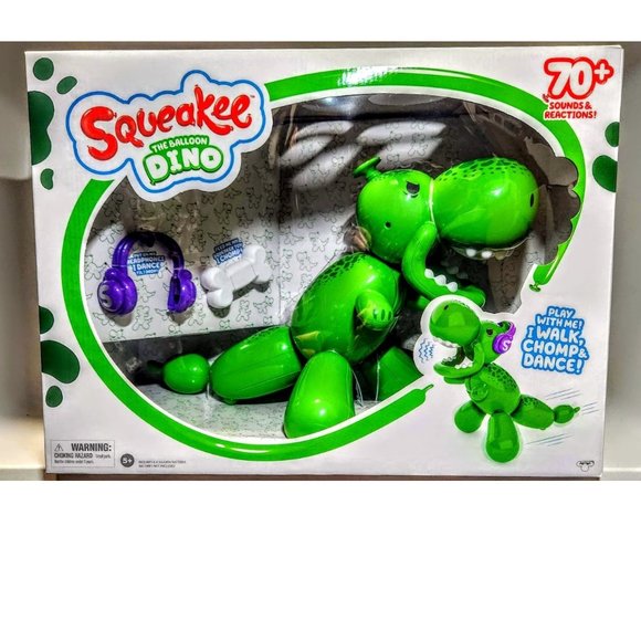 NEW Squeakee The Balloon Dino Interactive Dinosaur ROBOT Pet Toy Stomps, Roars - Picture 10 of 16